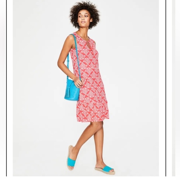 BODEN Arabella Jersey Dress size 4R - Picture 1 of 9